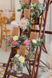 echelle-en-bois-fleuri